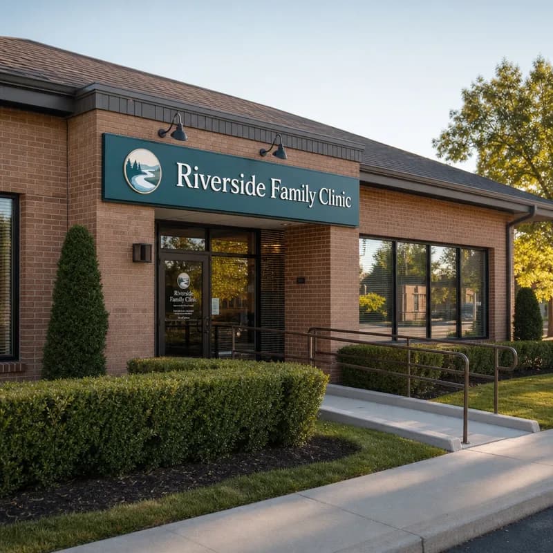 Riverside Family Clinic storefront