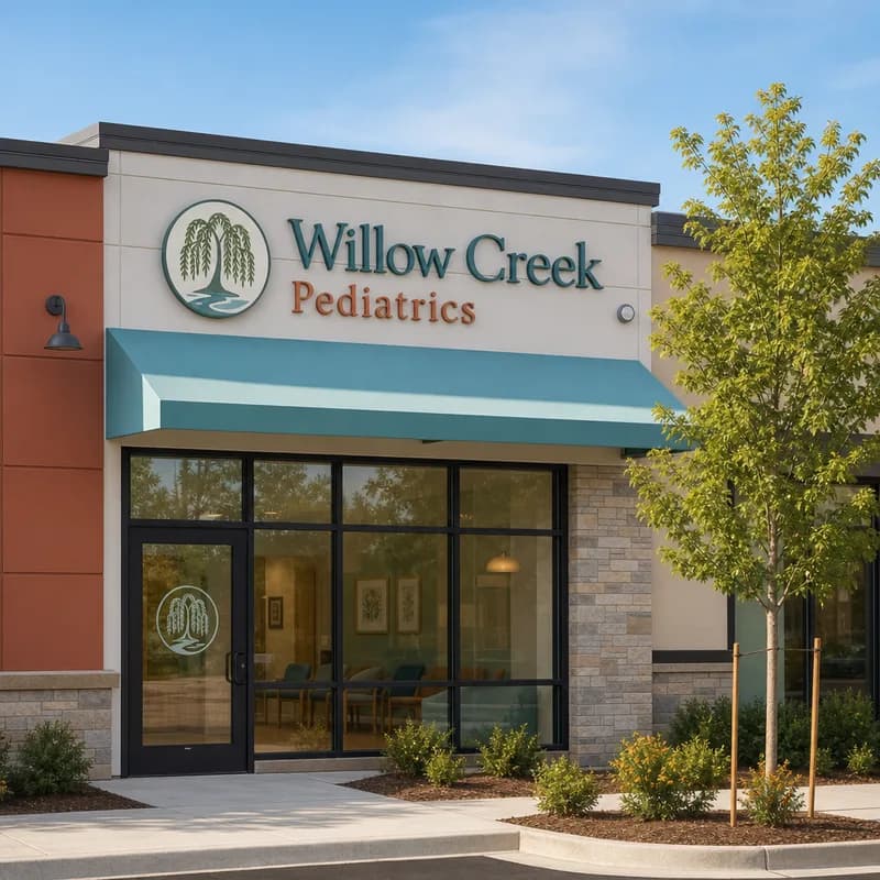 Willow Creek Pediatrics storefront